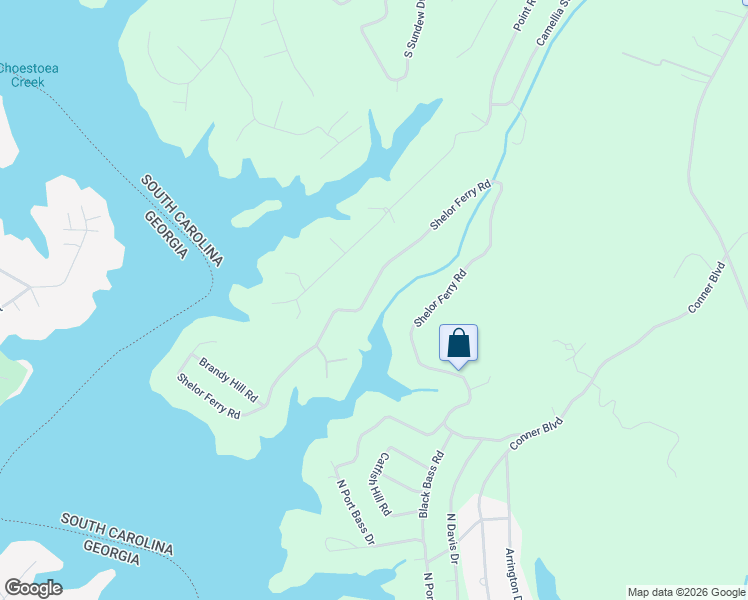 map of restaurants, bars, coffee shops, grocery stores, and more near 705 Shelor Ferry Road in Fair Play