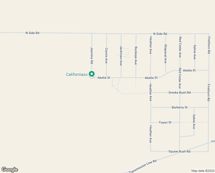 map of restaurants, bars, coffee shops, grocery stores, and more near 40225 Abelia Street in Lucerne Valley