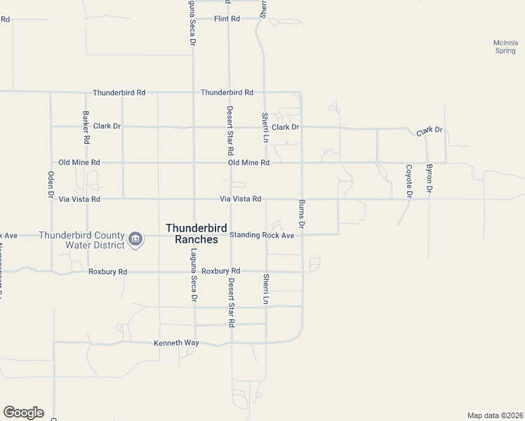 map of restaurants, bars, coffee shops, grocery stores, and more near 25065 Via Vista Road in Apple Valley