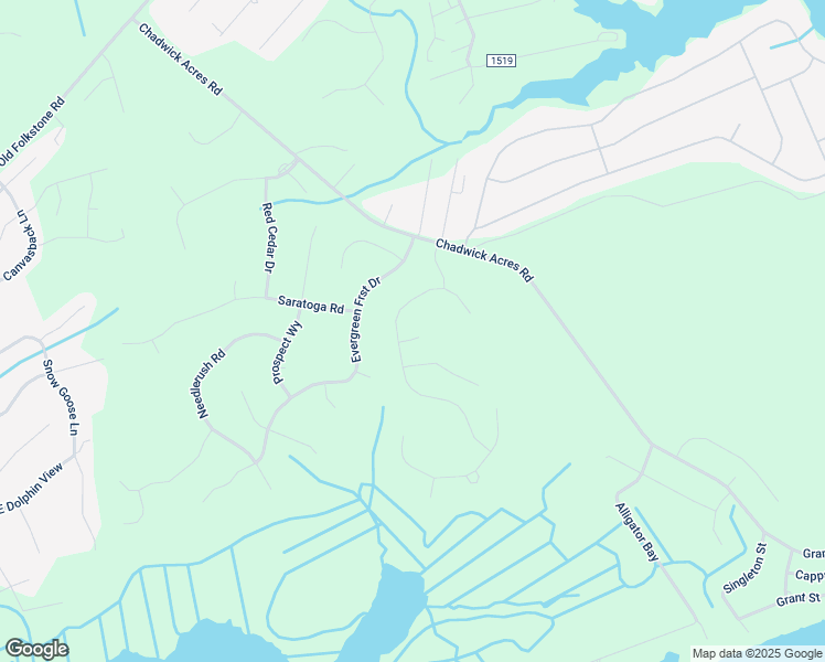 map of restaurants, bars, coffee shops, grocery stores, and more near 303 Huxton Court in Sneads Ferry
