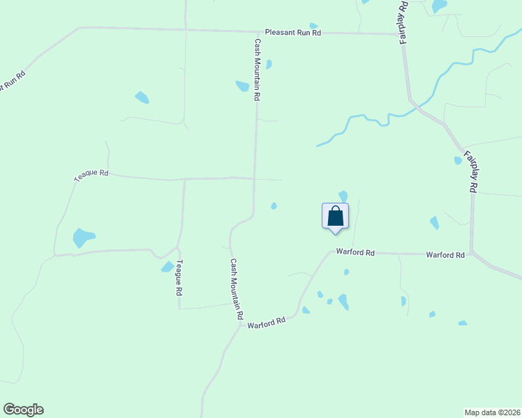map of restaurants, bars, coffee shops, grocery stores, and more near 4704 Cash Mountain Road in Malvern