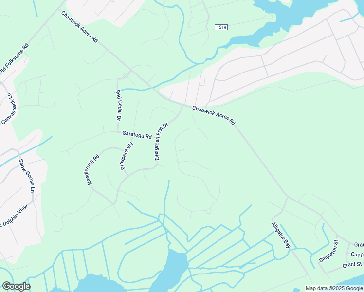 map of restaurants, bars, coffee shops, grocery stores, and more near 303 Huxton Court in Sneads Ferry
