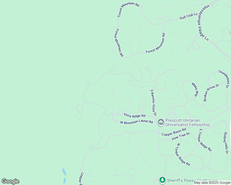 map of restaurants, bars, coffee shops, grocery stores, and more near 2376 West Mountain Laurel Road in Prescott