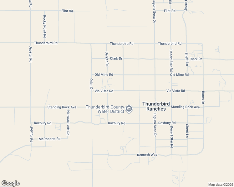 map of restaurants, bars, coffee shops, grocery stores, and more near 24675 Via Vista Road in Apple Valley