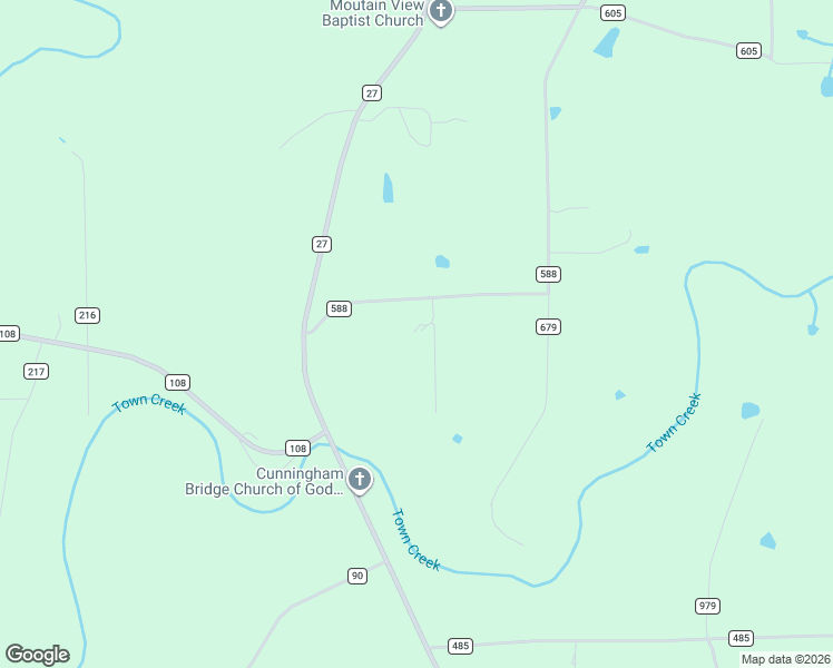 map of restaurants, bars, coffee shops, grocery stores, and more near 286 County Road 588 in Fort Payne