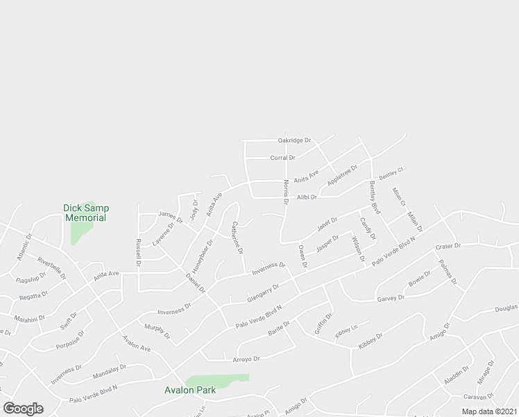 map of restaurants, bars, coffee shops, grocery stores, and more near 2811 Norris Court in Lake Havasu City