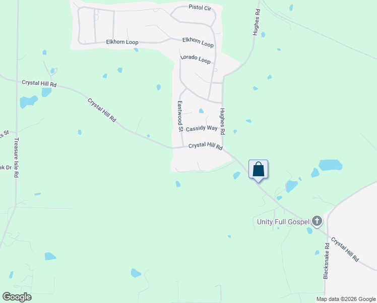 map of restaurants, bars, coffee shops, grocery stores, and more near 991 Crystal Hill Road in Hot Springs