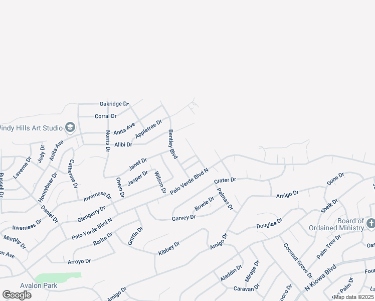 map of restaurants, bars, coffee shops, grocery stores, and more near 1381 Milan Court in Lake Havasu City