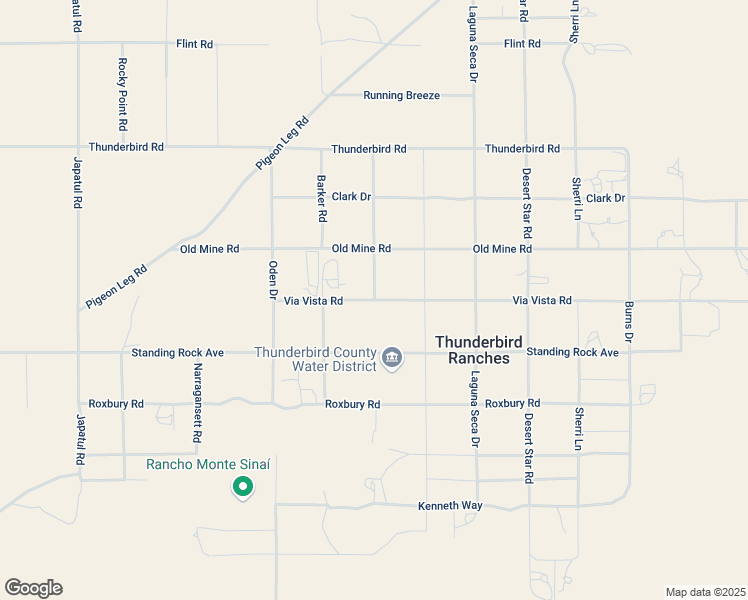 map of restaurants, bars, coffee shops, grocery stores, and more near Nightshade Road in San Bernardino County