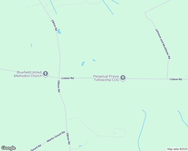 map of restaurants, bars, coffee shops, grocery stores, and more near 8500 Lisbon Road in Clarkton