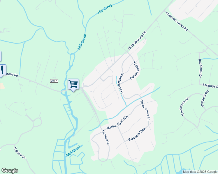 map of restaurants, bars, coffee shops, grocery stores, and more near in Sneads Ferry