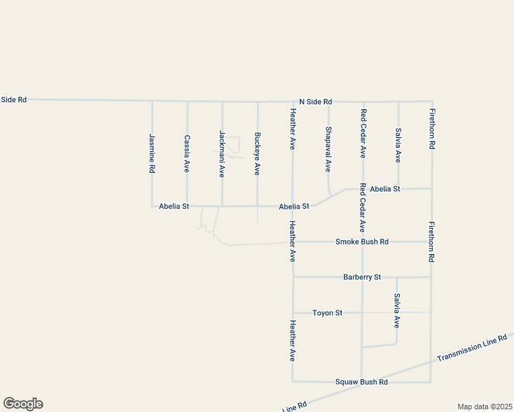 map of restaurants, bars, coffee shops, grocery stores, and more near Buckeye Avenue in Lucerne Valley