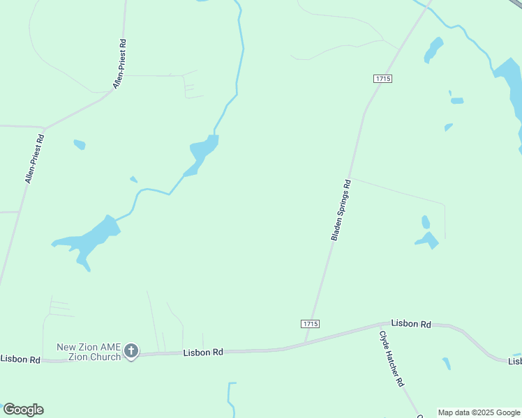map of restaurants, bars, coffee shops, grocery stores, and more near 1030 Bladen Springs Road in Council