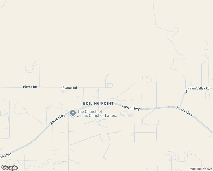 map of restaurants, bars, coffee shops, grocery stores, and more near 35560 Thomas Road in Agua Dulce