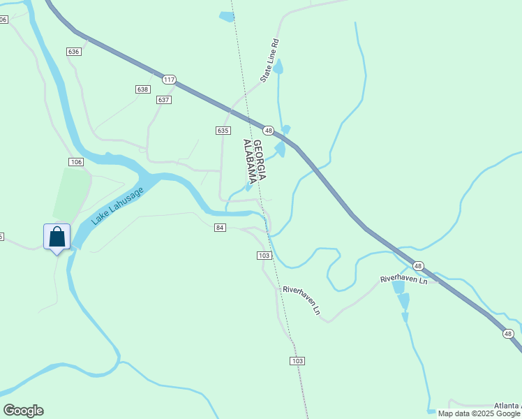 map of restaurants, bars, coffee shops, grocery stores, and more near 516 County Road 635 in Mentone