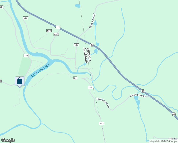 map of restaurants, bars, coffee shops, grocery stores, and more near 516 County Road 635 in Mentone