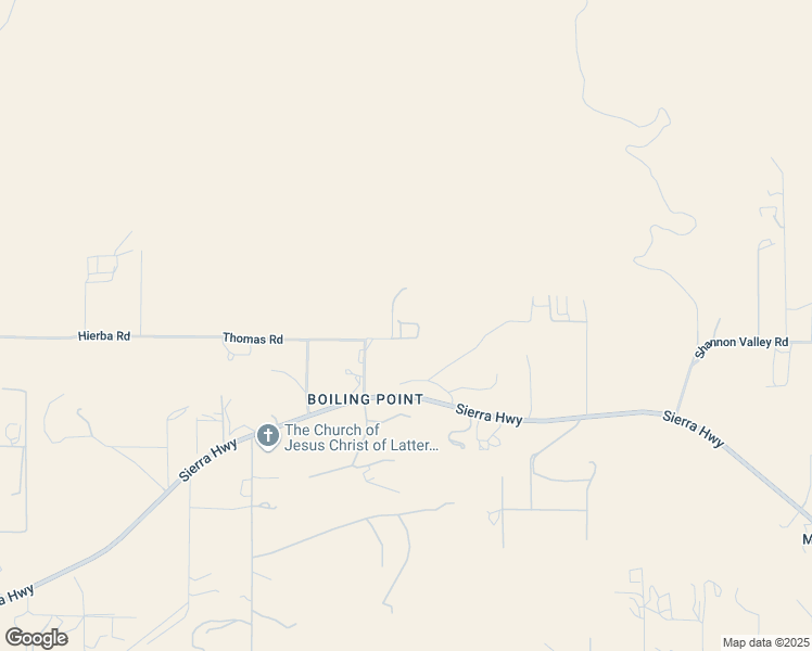 map of restaurants, bars, coffee shops, grocery stores, and more near 35560 Thomas Road in Agua Dulce
