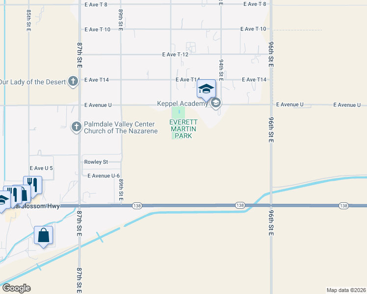 map of restaurants, bars, coffee shops, grocery stores, and more near in Littlerock