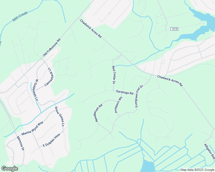map of restaurants, bars, coffee shops, grocery stores, and more near 602 Pennywort Court in Sneads Ferry