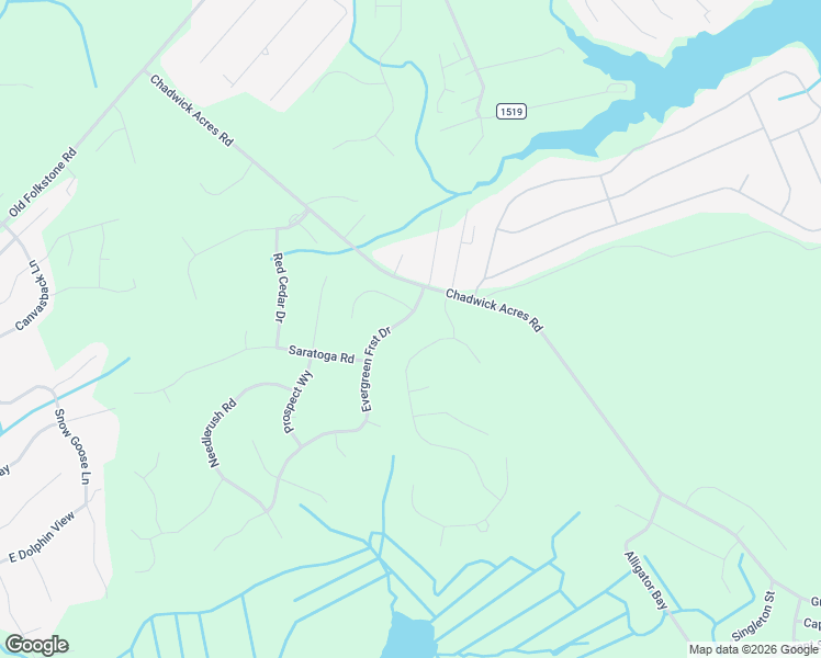 map of restaurants, bars, coffee shops, grocery stores, and more near 222 Marsh Haven Road in Sneads Ferry