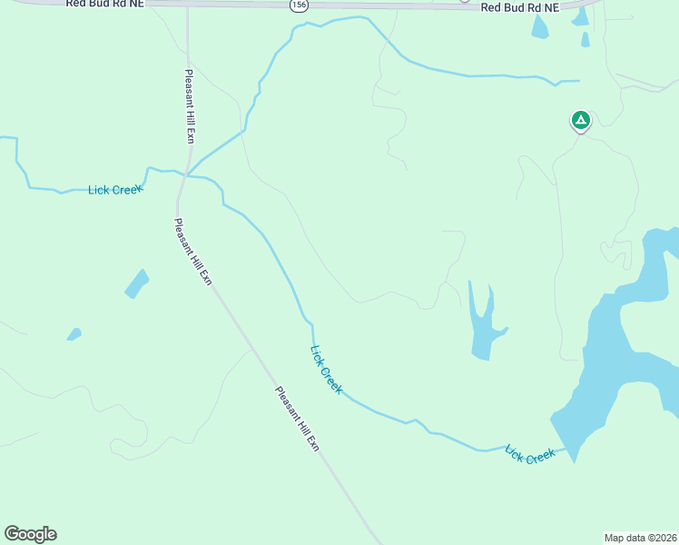 map of restaurants, bars, coffee shops, grocery stores, and more near 588 Lick Creek Road Northeast in Ranger