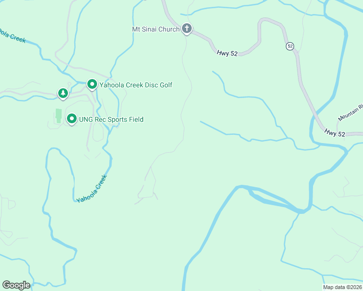 map of restaurants, bars, coffee shops, grocery stores, and more near 615 Halls Mill Rd in Dahlonega