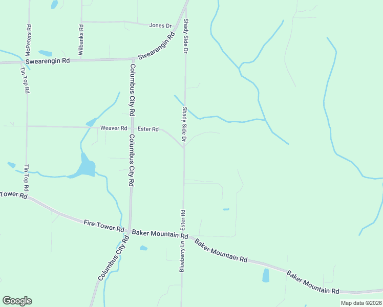 map of restaurants, bars, coffee shops, grocery stores, and more near 322 Ester Road in Grant