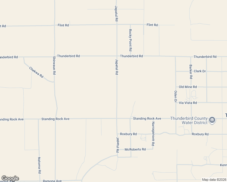 map of restaurants, bars, coffee shops, grocery stores, and more near 15050 Japatul Road in Apple Valley