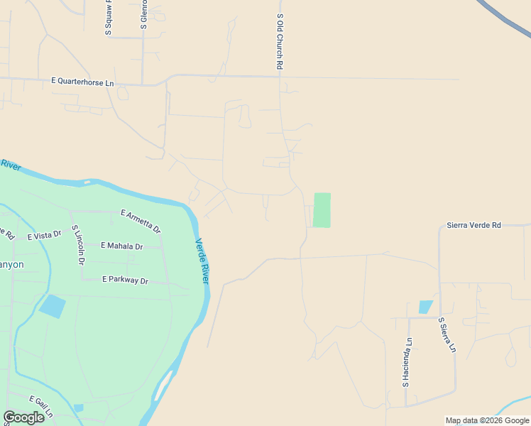 map of restaurants, bars, coffee shops, grocery stores, and more near 2854 South Diamond S Road in Camp Verde