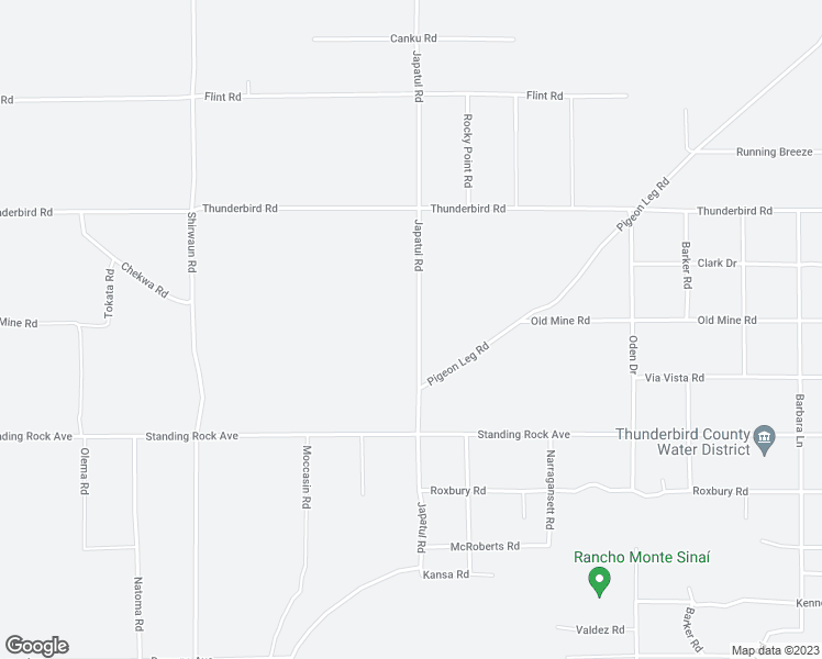 map of restaurants, bars, coffee shops, grocery stores, and more near 15050 Japatul Road in Apple Valley