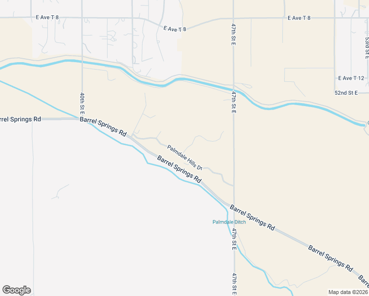 map of restaurants, bars, coffee shops, grocery stores, and more near 35433 Alida Lane in Palmdale