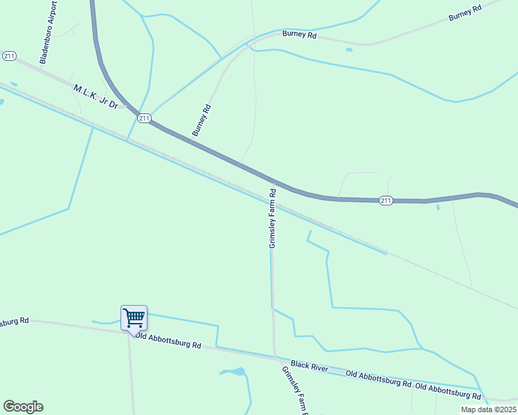 map of restaurants, bars, coffee shops, grocery stores, and more near 3139 Grimsley Farm Road in Bladenboro