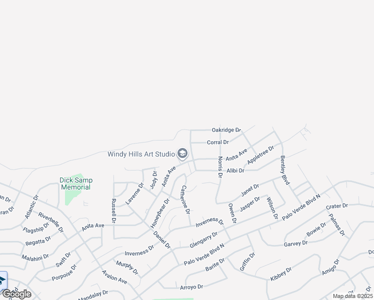 map of restaurants, bars, coffee shops, grocery stores, and more near 2660 Alibi Drive in Lake Havasu City