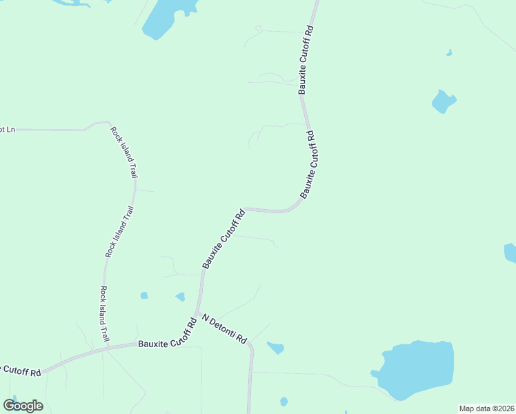 map of restaurants, bars, coffee shops, grocery stores, and more near 3461 Bauxite Cutoff Road in Bauxite