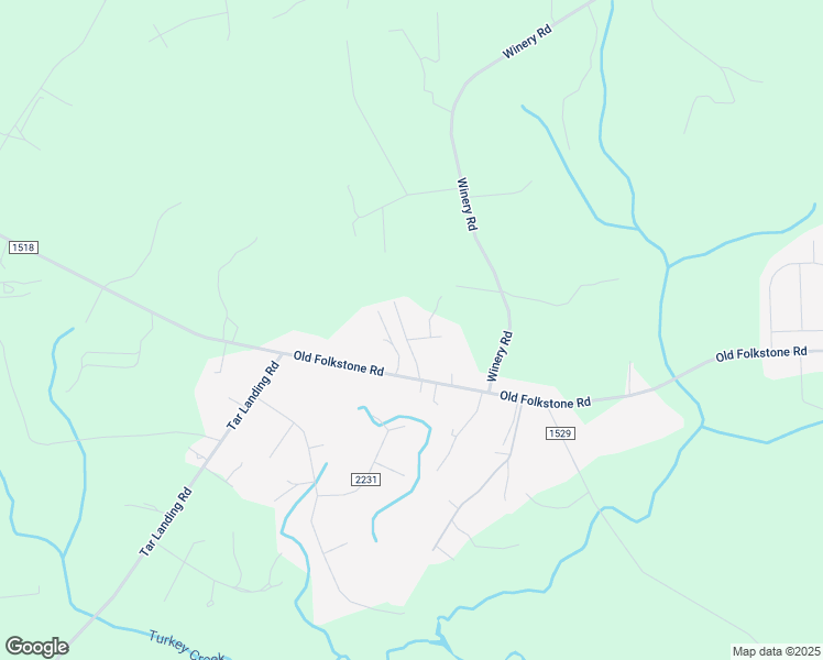 map of restaurants, bars, coffee shops, grocery stores, and more near 124 Summerlin Lane in Holly Ridge