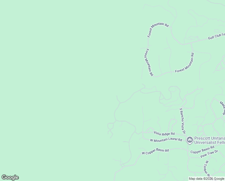 map of restaurants, bars, coffee shops, grocery stores, and more near 3185 West Warm Springs Road in Prescott