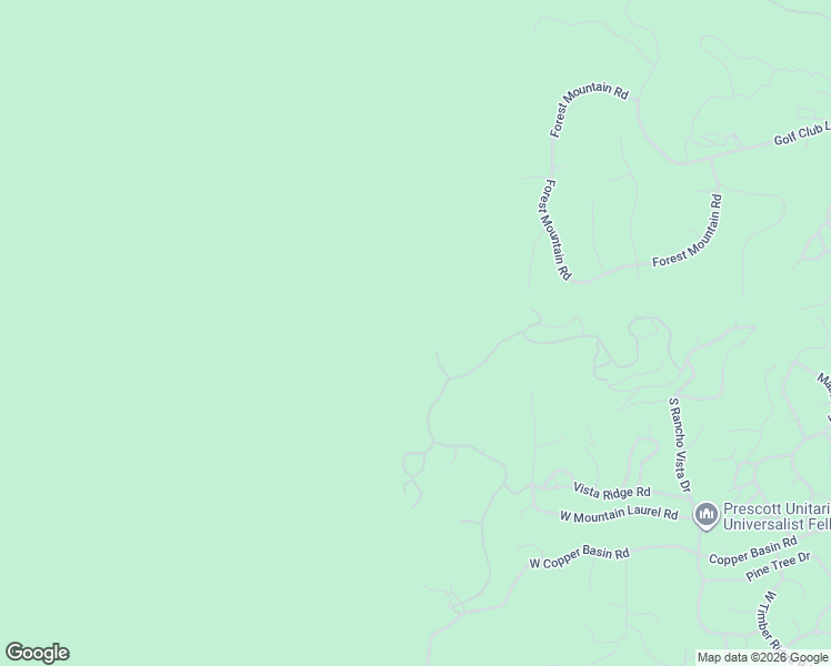 map of restaurants, bars, coffee shops, grocery stores, and more near 3185 West Warm Springs Road in Prescott