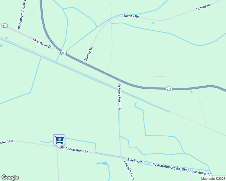 map of restaurants, bars, coffee shops, grocery stores, and more near 3139 Grimsley Farm Road in Bladenboro