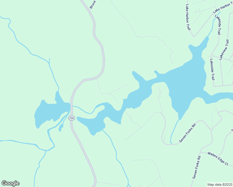 map of restaurants, bars, coffee shops, grocery stores, and more near 252 Lakeside Hills Road in Martin