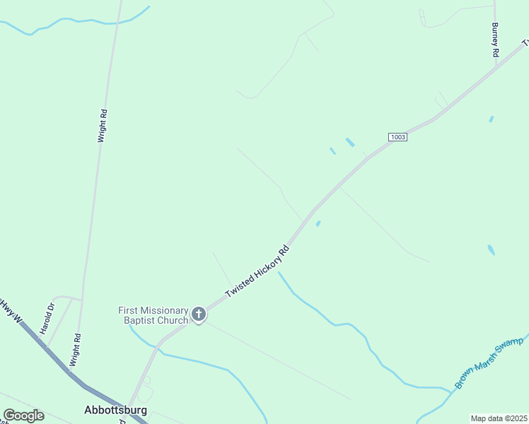 map of restaurants, bars, coffee shops, grocery stores, and more near Faulkner Road in Bladen County