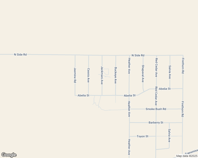 map of restaurants, bars, coffee shops, grocery stores, and more near Jackmani Avenue in Lucerne Valley