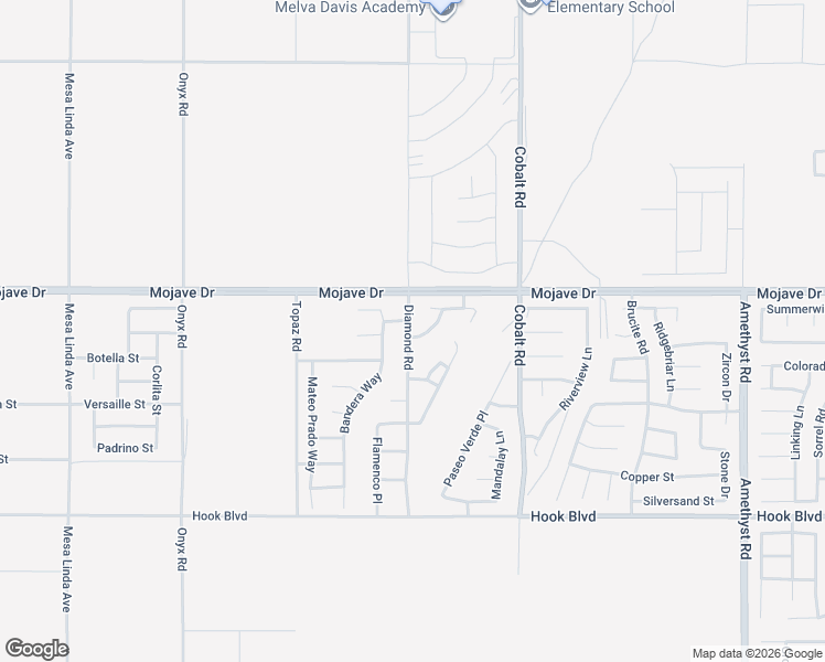 map of restaurants, bars, coffee shops, grocery stores, and more near 13108 Solar Bay Lane in Victorville