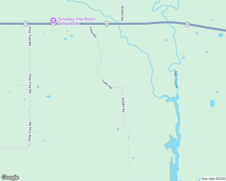 map of restaurants, bars, coffee shops, grocery stores, and more near Lake Road in Atoka