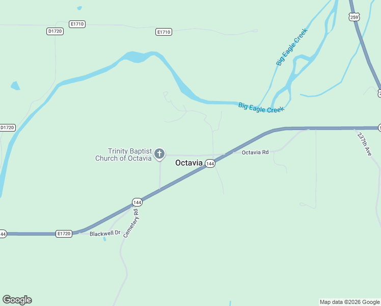 map of restaurants, bars, coffee shops, grocery stores, and more near in Octavia