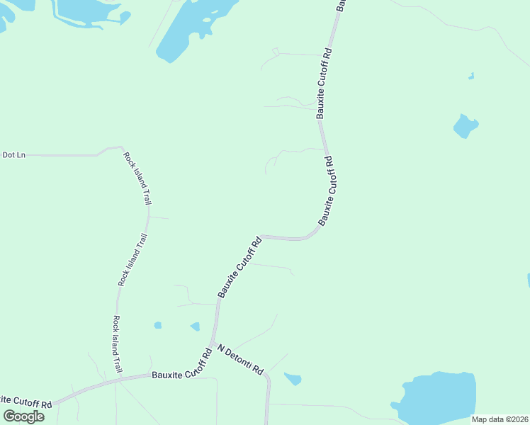 map of restaurants, bars, coffee shops, grocery stores, and more near 3461 Bauxite Cutoff Road in Bauxite