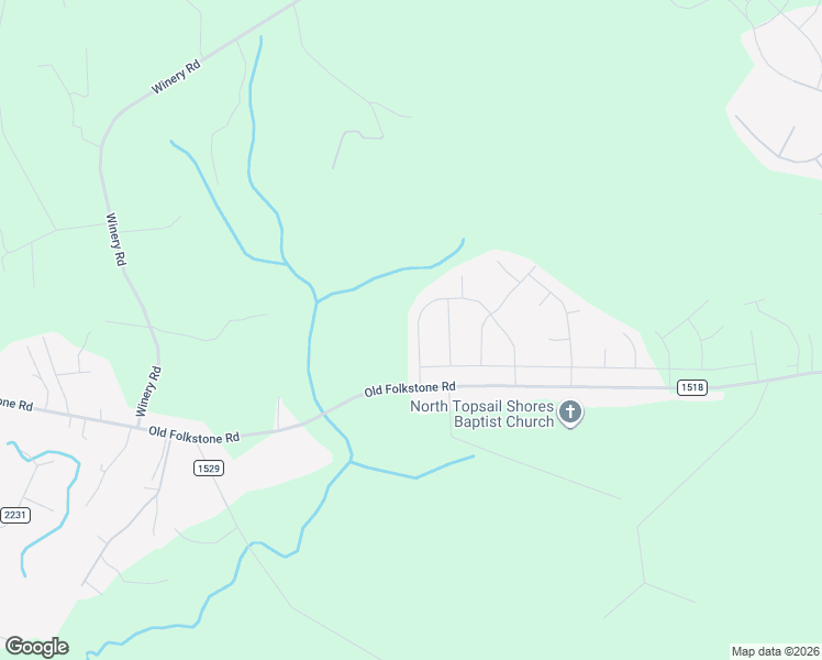 map of restaurants, bars, coffee shops, grocery stores, and more near 111 Bridgeport Drive in Sneads Ferry