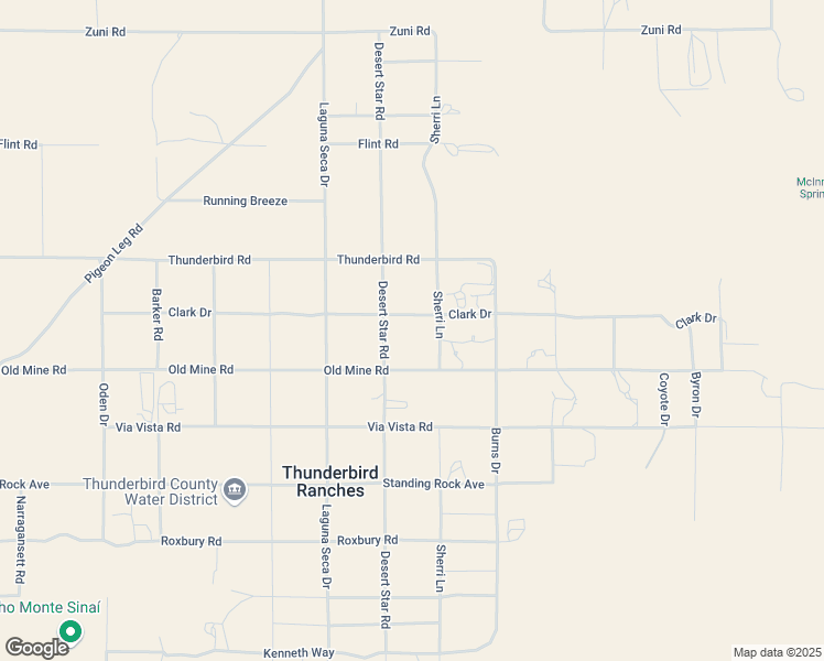 map of restaurants, bars, coffee shops, grocery stores, and more near 24950 Clark Drive in Apple Valley