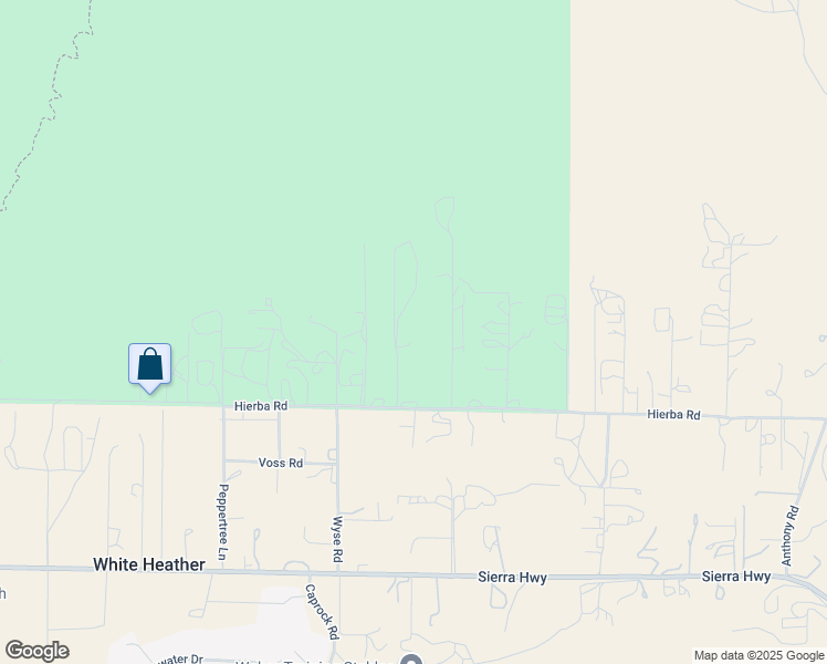 map of restaurants, bars, coffee shops, grocery stores, and more near 35640 Dormer Road in Agua Dulce