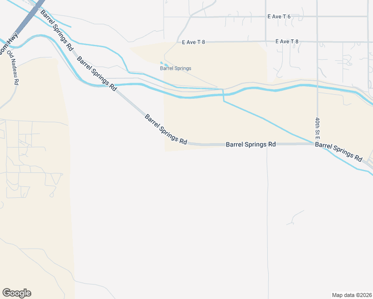 map of restaurants, bars, coffee shops, grocery stores, and more near Barrel Springs Road in Palmdale
