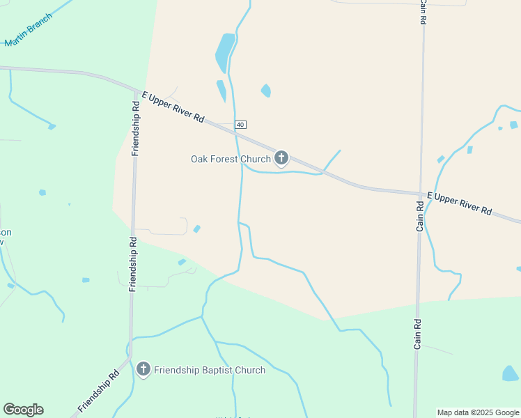 map of restaurants, bars, coffee shops, grocery stores, and more near 2845 East Upper River Road in Somerville